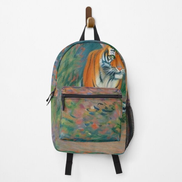 Item preview, Claude Monet Art Remake Design Art Monet Water Lillies Tiger designed and sold by CandyDroidMerch.