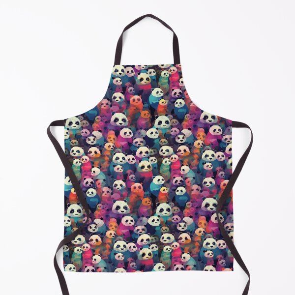 Item preview, Playful Pandas: Abstract and Colorful Apparel and Homeware Collection designed and sold by ThePurpleMelon.