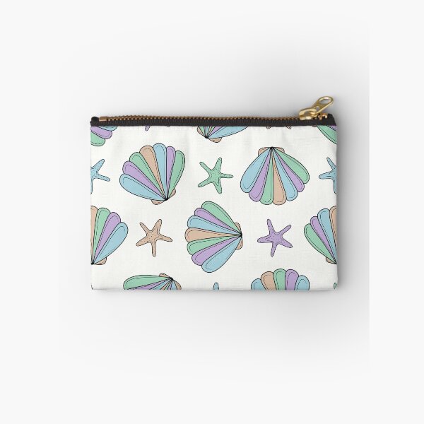 Item preview, Rainbow Seashell and Starfish Pattern designed and sold by CreativeDraws42.