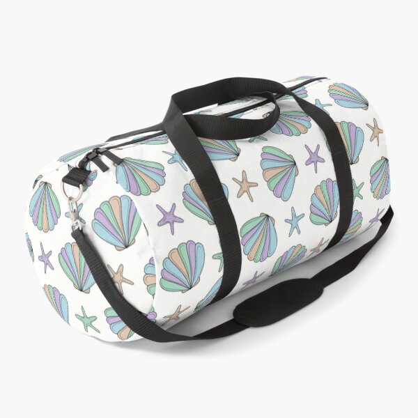 Item preview, Rainbow Seashell and Starfish Pattern designed and sold by CreativeDraws42.