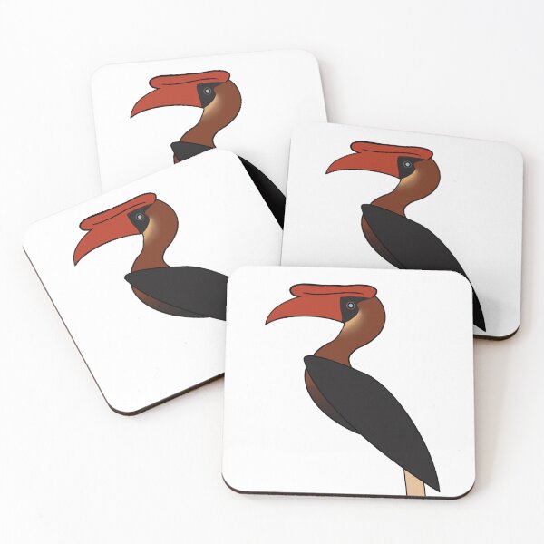 Item preview, Female Northern Rufous Hornbill designed and sold by GhostoftheSea.