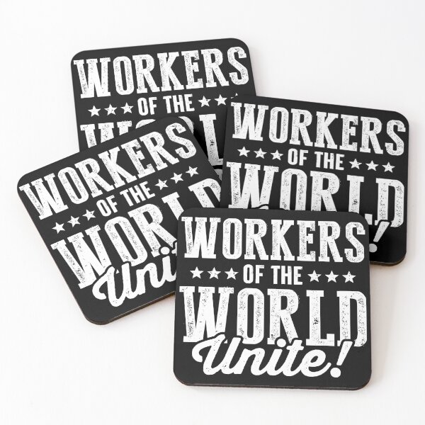 Item preview, Workers of the World Unite! designed and sold by fuzzynautilus.