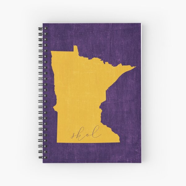 Skol Minnesota Vikings Spiral Notebook