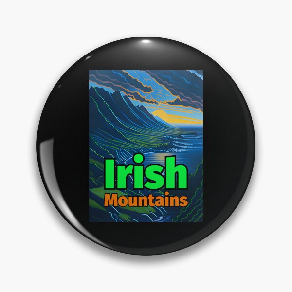 Item preview, Irish Mountains Pastel Painting Clouds designed and sold by IrishPOD.