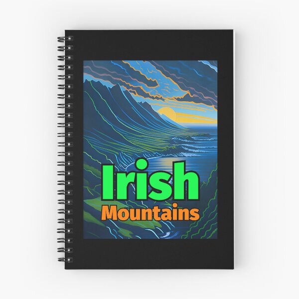 Item preview, Irish Mountains Pastel Painting Clouds designed and sold by IrishPOD.