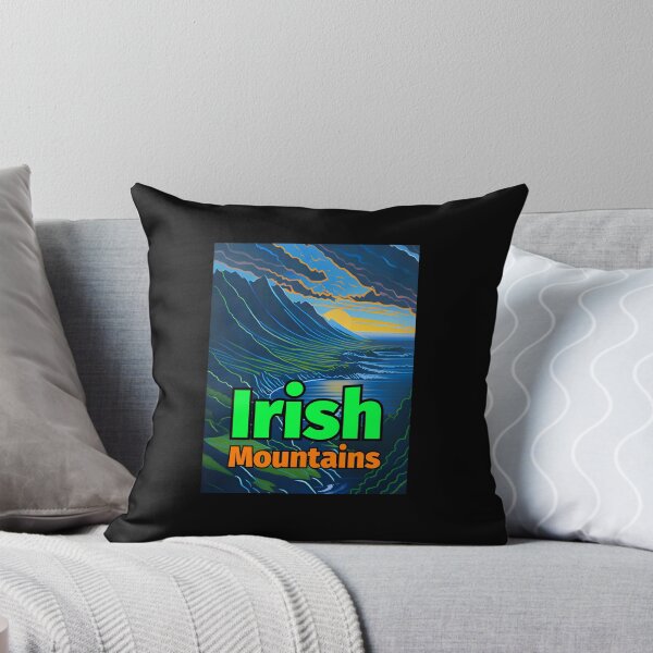 Item preview, Irish Mountains Pastel Painting Clouds designed and sold by IrishPOD.
