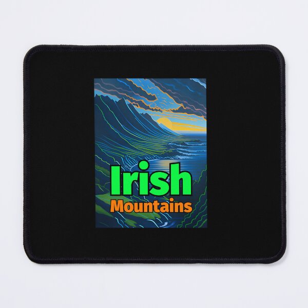 Item preview, Irish Mountains Pastel Painting Clouds designed and sold by IrishPOD.