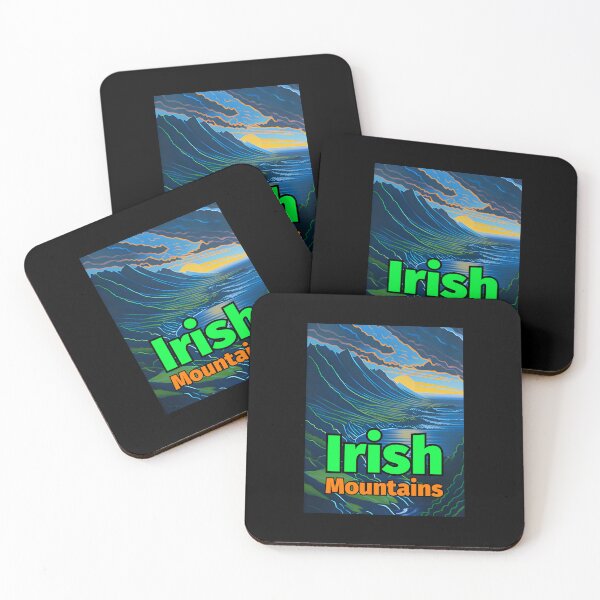 Item preview, Irish Mountains Pastel Painting Clouds designed and sold by IrishPOD.