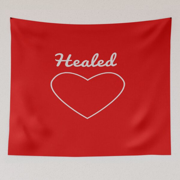Item preview, Healed Heart - Healed Heart Design - Heart Design Concept - T Shirt Heart Design Ideas - Healing Hearts Designs - Heart Design - Healing Heart Tattoo Designs - Heart Decoration Ideas On Wall designed and sold by surprise-to-me.