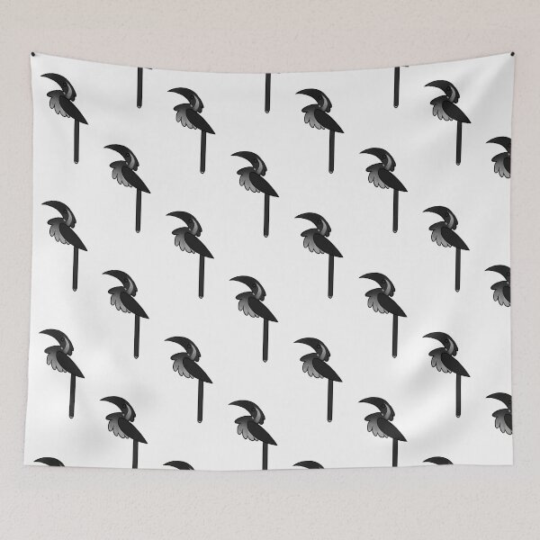 Item preview, Female Black Dwarf Hornbill designed and sold by GhostoftheSea.