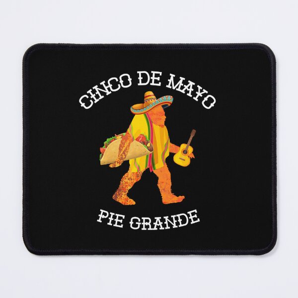 Item preview, Cinco De Mayo - Mexican Bigfoot with Sombrero Taco, and Guitar designed and sold by WigOutlet.