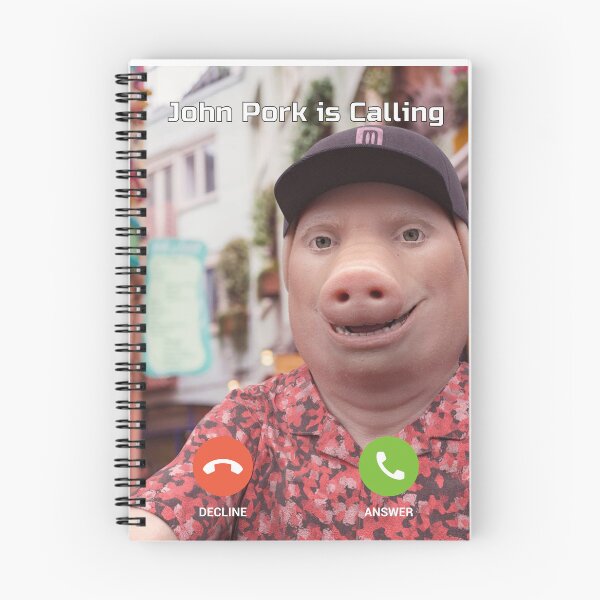 Item preview, Funny trending john pork is calling design  designed and sold by boujidi.