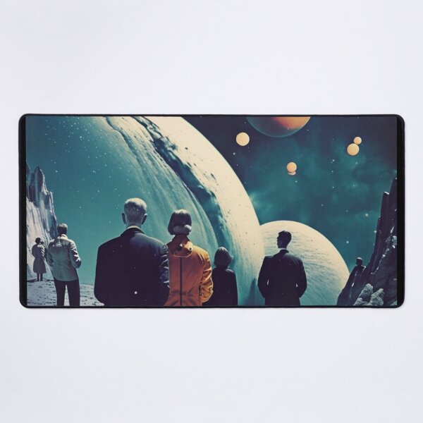 Item preview, Edge of the World, Surrealist Space Vintage designed and sold by Synthetic-Dream.