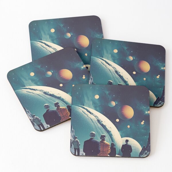 Item preview, Edge of the World, Surrealist Space Vintage designed and sold by Synthetic-Dream.