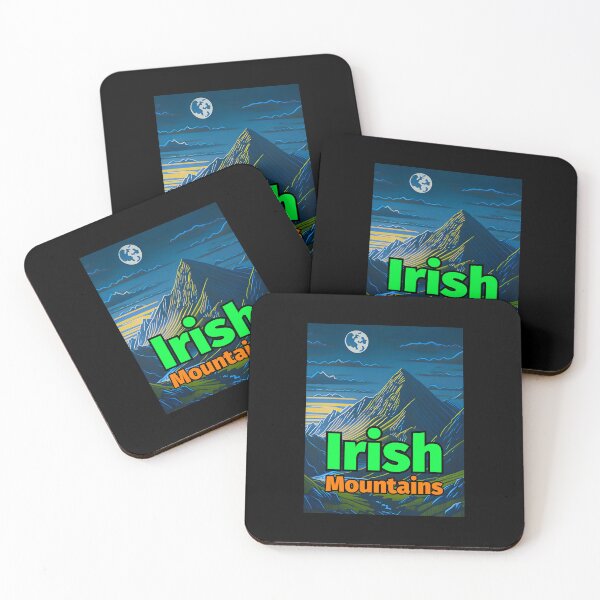 Item preview, Irish Mountains Pastel Painting Moon designed and sold by IrishPOD.