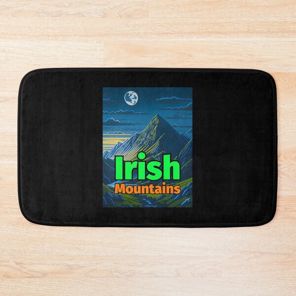 Item preview, Irish Mountains Pastel Painting Moon designed and sold by IrishPOD.
