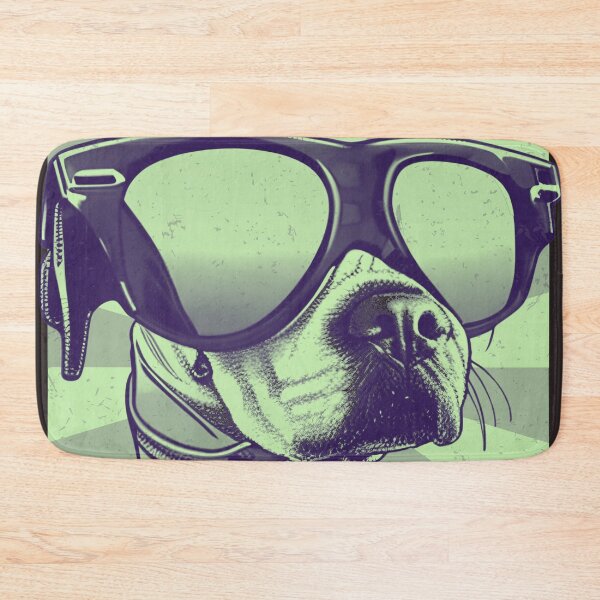 Item preview, Cool dog in sunglasses - Retro style / Good vibes designed and sold by All-About-Life.