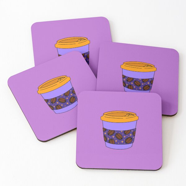 Item preview, Purple Coffee Cup designed and sold by SpaceDiver-001.