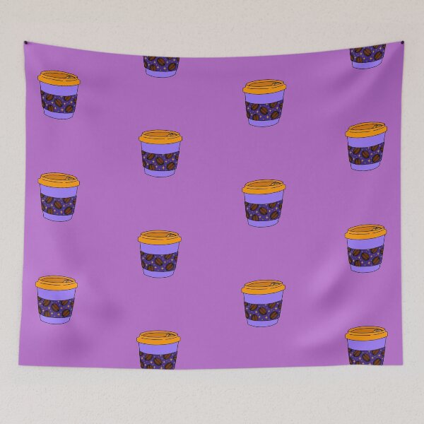 Item preview, Purple Coffee Cup designed and sold by SpaceDiver-001.