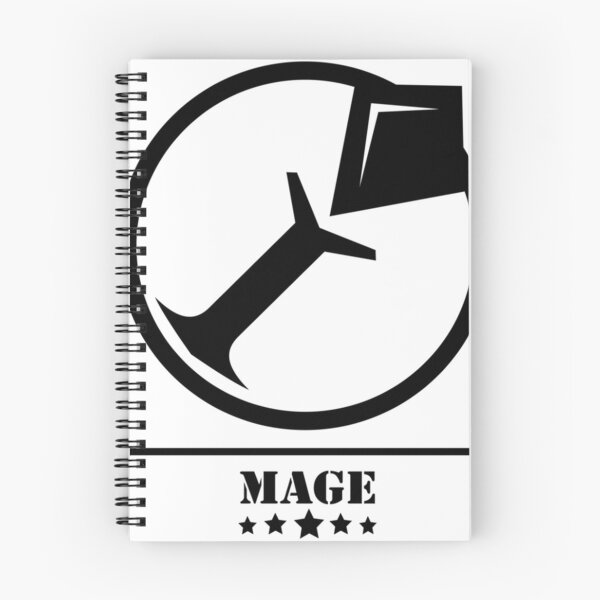 Item preview, Mobile Legend MAGE Black in White      designed and sold by Shirtmand.