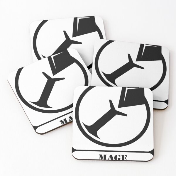 Item preview, Mobile Legend MAGE Black in White      designed and sold by Shirtmand.