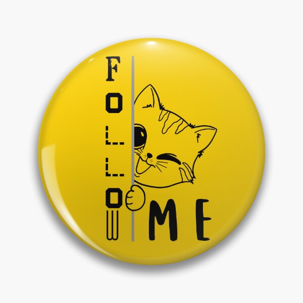 Artikelvorschau, Entdecken Sie ein süßes Katzendesign, das sich hinter einer Wand versteckt – Folgen Sie mir! entworfen und verkauft von CatFans.