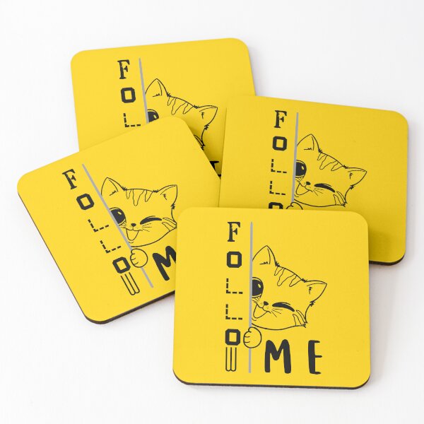 Item preview, Descubre un lindo diseño de gato escondido detrás de una pared - ¡Sígueme! designed and sold by CatFans.