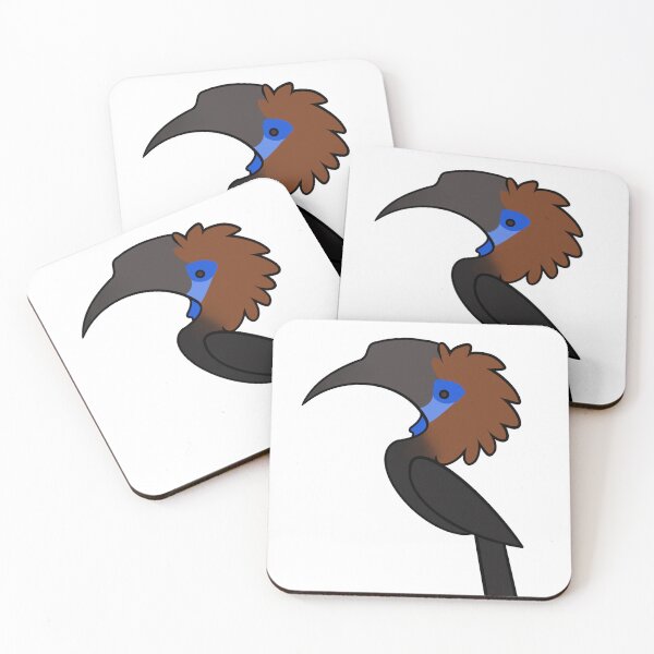 Item preview, Female Black-casqued wattled Hornbill designed and sold by GhostoftheSea.