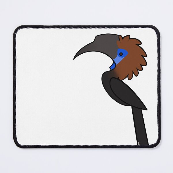 Item preview, Female Black-casqued wattled Hornbill designed and sold by GhostoftheSea.