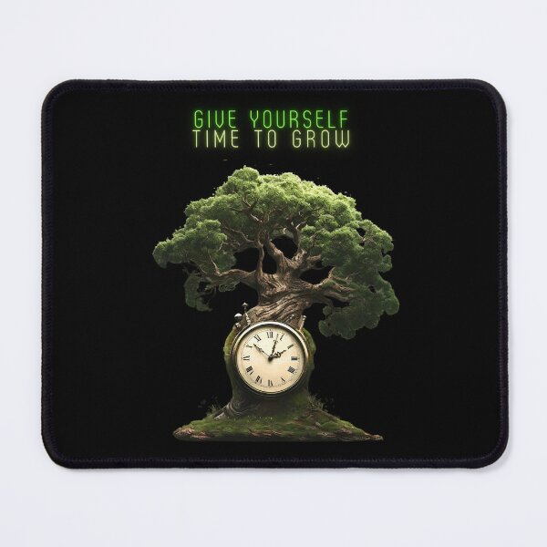 Item preview, Give Yourself Time To Grow Inspirational Quote designed and sold by michallaga.