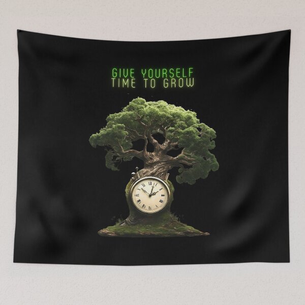 Item preview, Date tiempo para crecer Cita inspiradora designed and sold by michallaga.