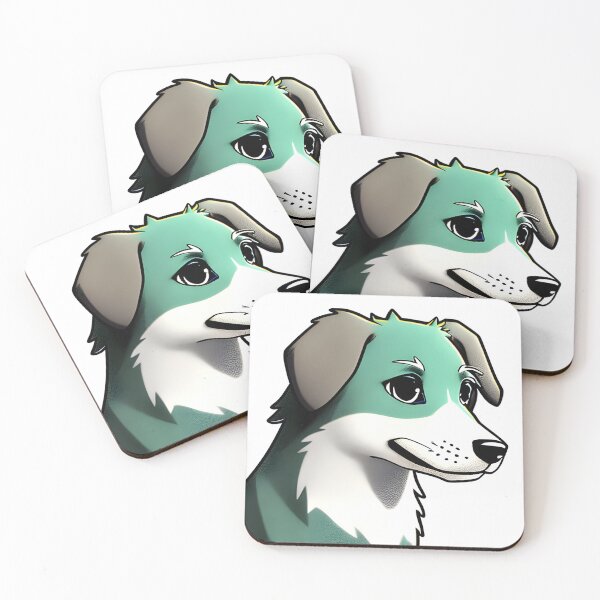 Item preview, handsome 2D dog graphic designed and sold by indie kid.