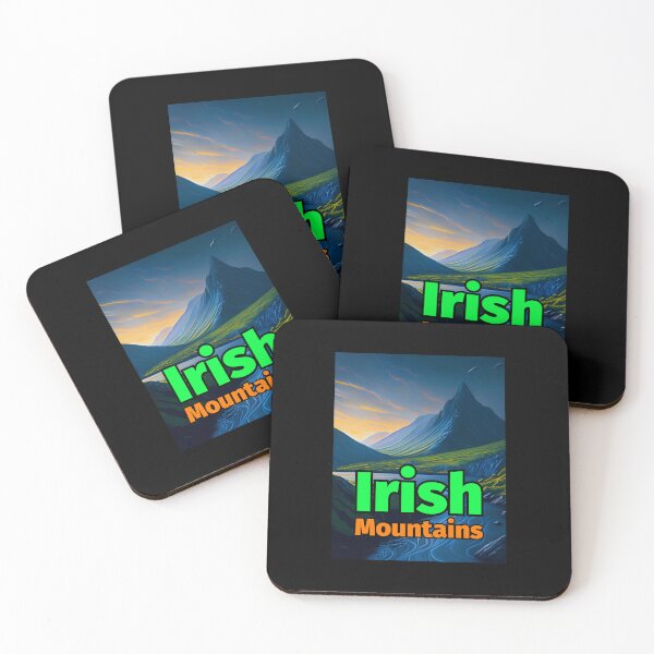 Item preview, Irish Mountains Pastel Painting River designed and sold by IrishPOD.
