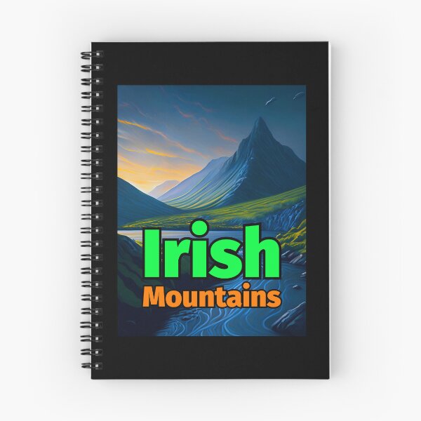 Item preview, Irish Mountains Pastel Painting River designed and sold by IrishPOD.