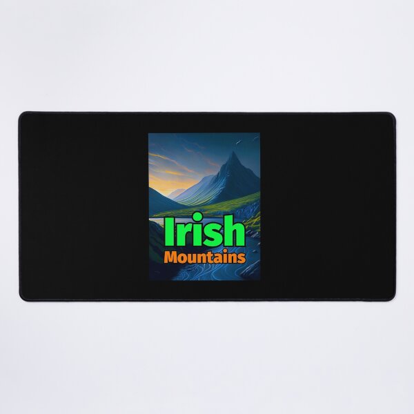 Item preview, Irish Mountains Pastel Painting River designed and sold by IrishPOD.