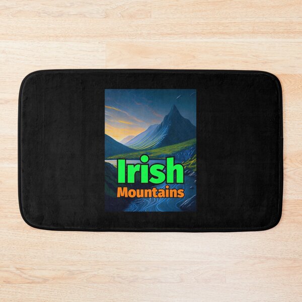 Item preview, Irish Mountains Pastel Painting River designed and sold by IrishPOD.