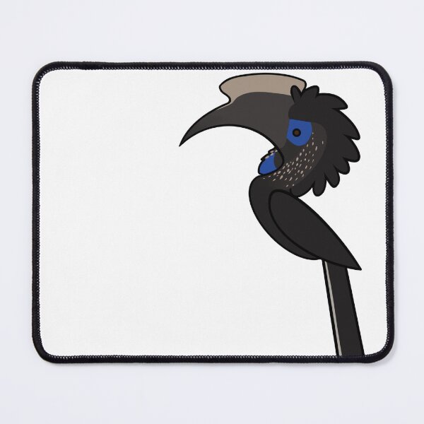 Item preview, Male Yellow-casqued wattled Hornbill designed and sold by GhostoftheSea.