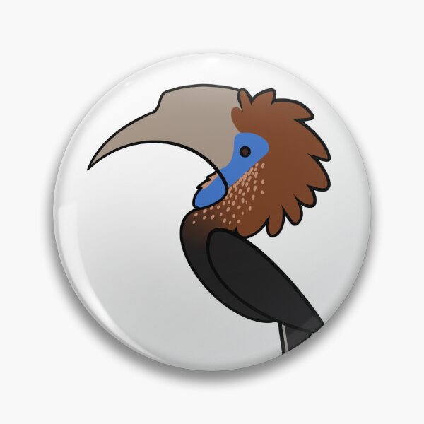 Item preview, Female Yellow-casqued wattled Hornbill designed and sold by GhostoftheSea.