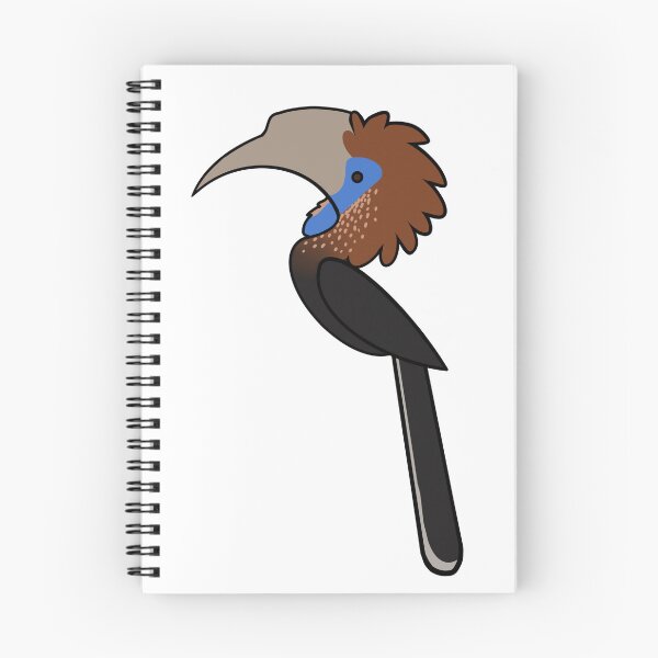 Item preview, Female Yellow-casqued wattled Hornbill designed and sold by GhostoftheSea.