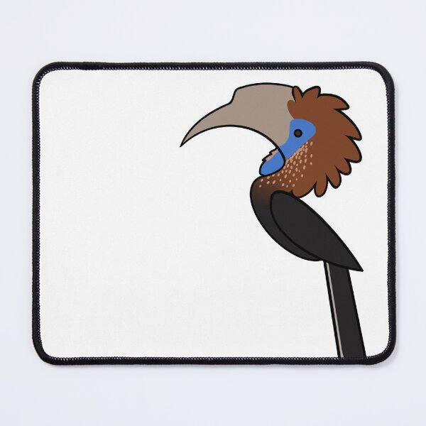 Item preview, Female Yellow-casqued wattled Hornbill designed and sold by GhostoftheSea.