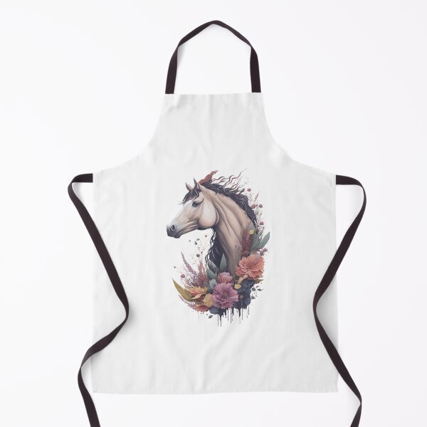 Item preview, Caballo con flores designed and sold by monkycl.