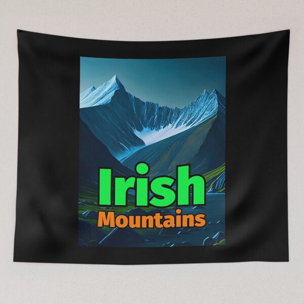 Item preview, Irish Mountains Pastel Painting Sky designed and sold by IrishPOD.