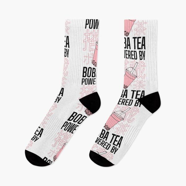 Item preview, Powered By Bubble Tea   designed and sold by PingyFlower.