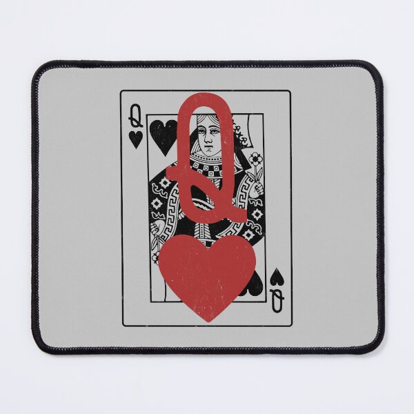 Item preview, Queen of Hearts: Bold Red Heart Overlay designed and sold by hadleyfoo.