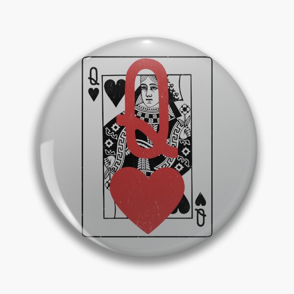 Item preview, Queen of Hearts: Bold Red Heart Overlay designed and sold by hadleyfoo.