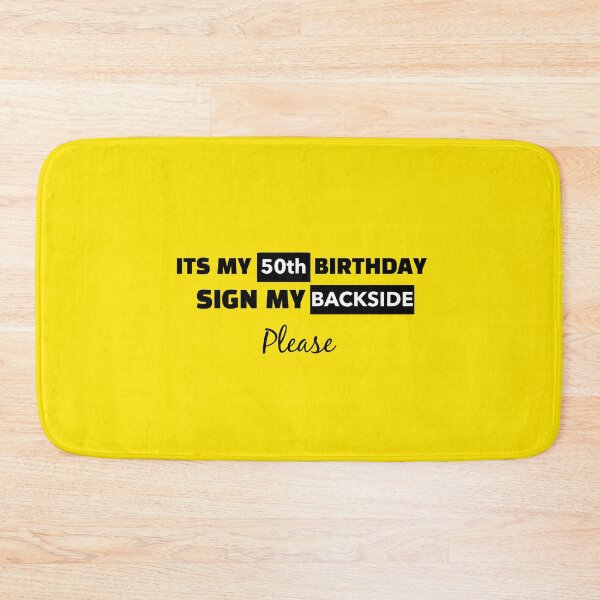 Item preview, its my 50th birthday sign my  designed and sold by sarina G.