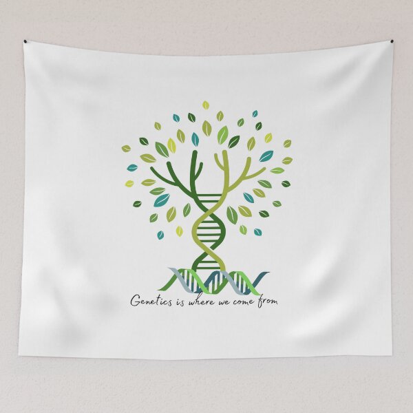 Item preview, DNA Tree - Genetics designed and sold by Meatredbubble.