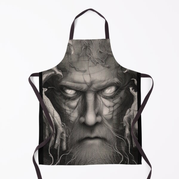 Item preview, Evil face of ancient demon designed and sold by rolffimages.