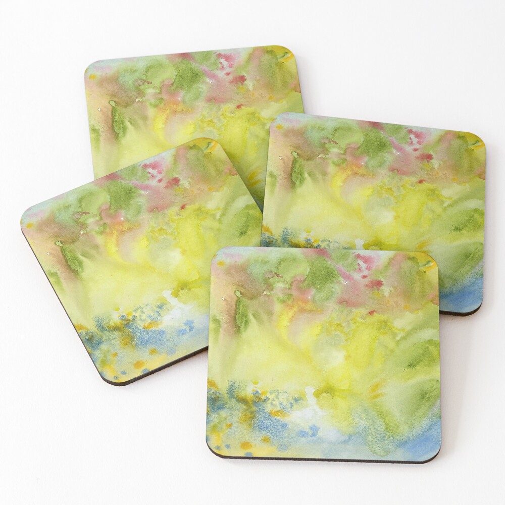 Item preview, Coasters (Set of 4) designed and sold by tummyrubbstudio.
