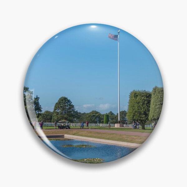 Item preview, American Flag Reflects at Normandy, France designed and sold by jrtwynam.